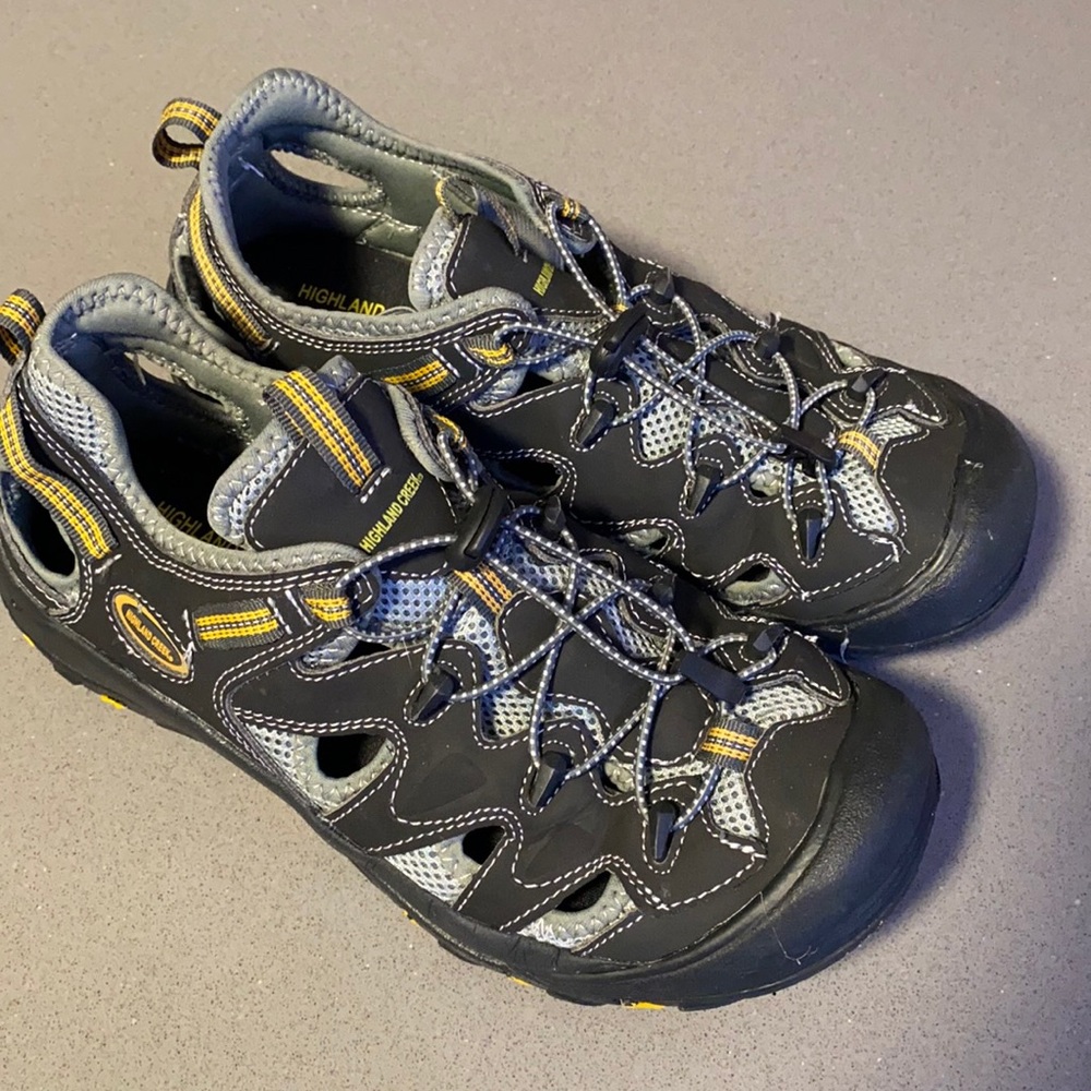 Highland Creek sandals. Smoke Free Home. Worn once